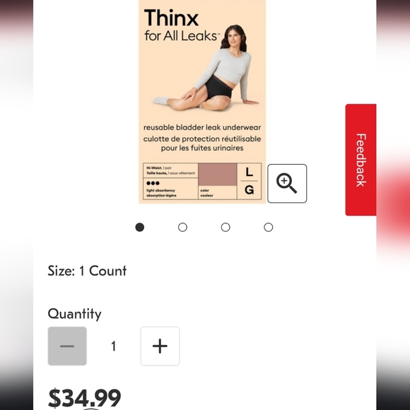 Thinx for all leaks qty 2 boxes - Picture 7 of 7